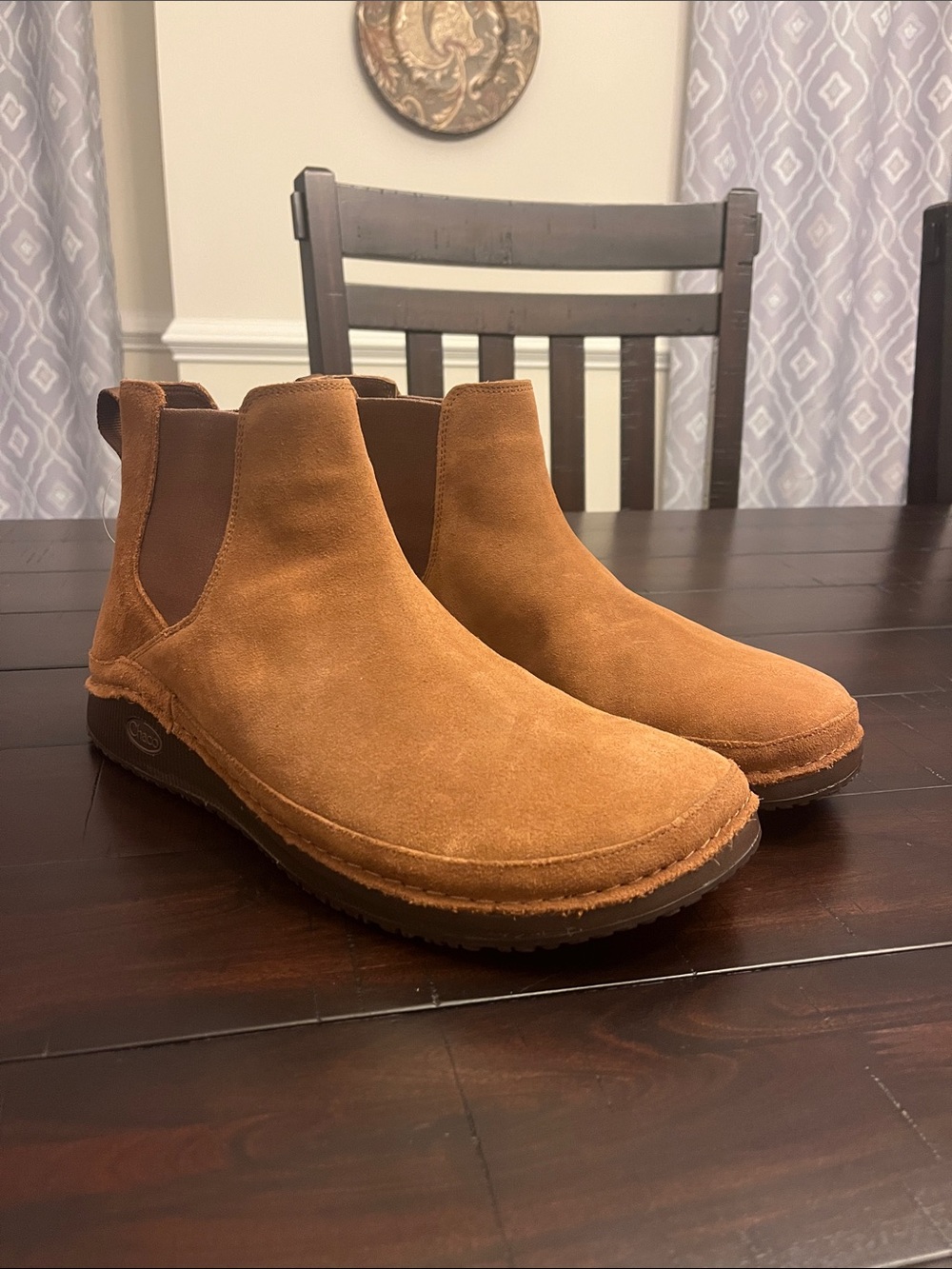 Chaco Paonia Chelsea Boots Cinnamon Brown new Mens Size 11